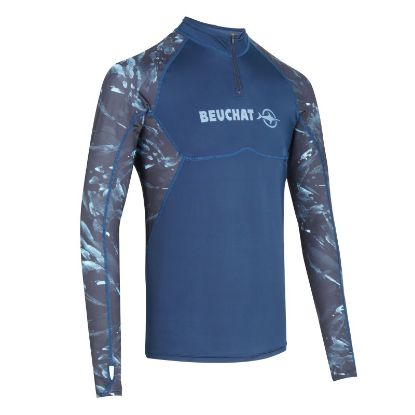 Beuchat Atoll Seaweed - Long Sleeve Rashguard - Men - fishing equipment shops in dubai - Anglersbay