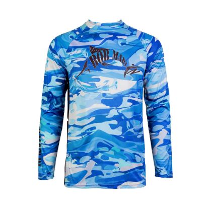 Bob Marlin Performance Shirt Blue Storm - Best quality fishing accessories - Anglersbay