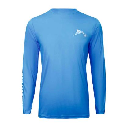 Bob Marlin Performance Shirt Bazaruto Blue - Best quality fishing accessories - Anglersbay