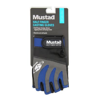 Picture of Mustad Half Finger Casting Glove